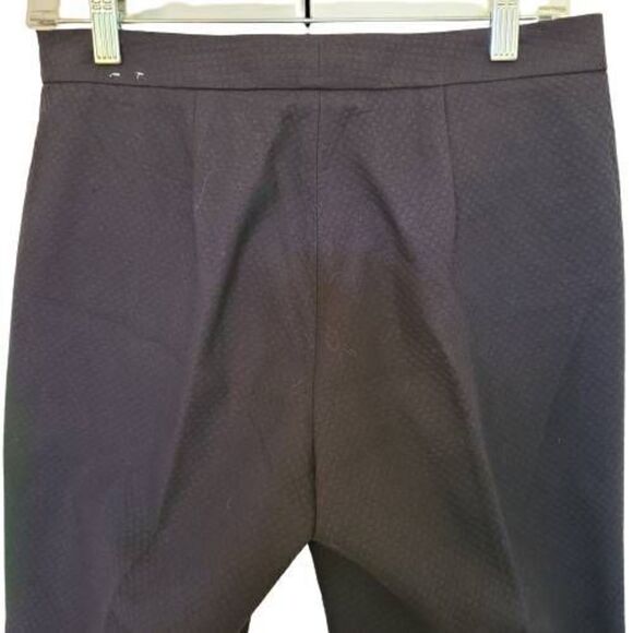 J. McLaughlin Navy Blue Zip Front Pants Size 6 - Picture 4 of 10